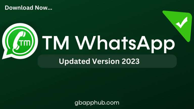 TM WhatsApp v8.61 APK Download For Android Latest 2024